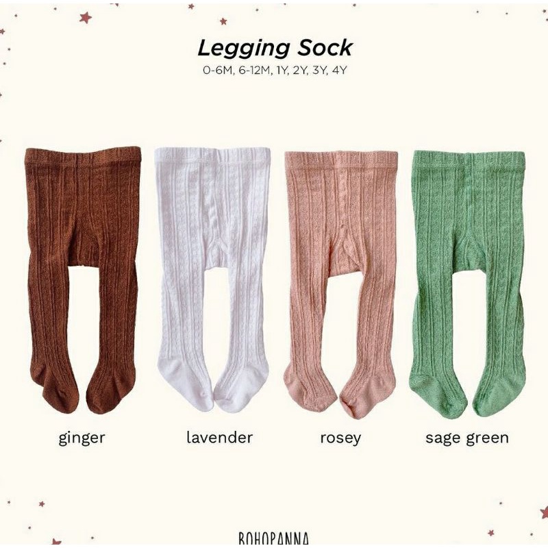 Bohopanna - Legging Sock (New&amp;Lama)