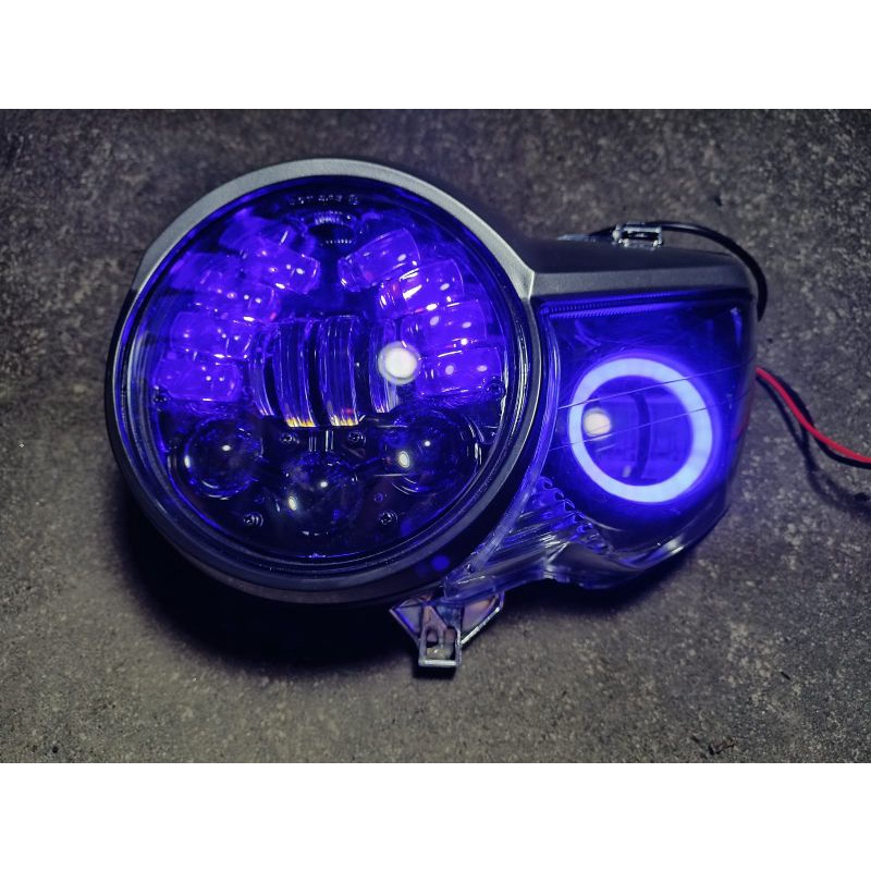 Headlamp Tiger Revo lampu Tiger Revo lampu Tiger pece set daymaker 16led dan daymaker mini 2 mata