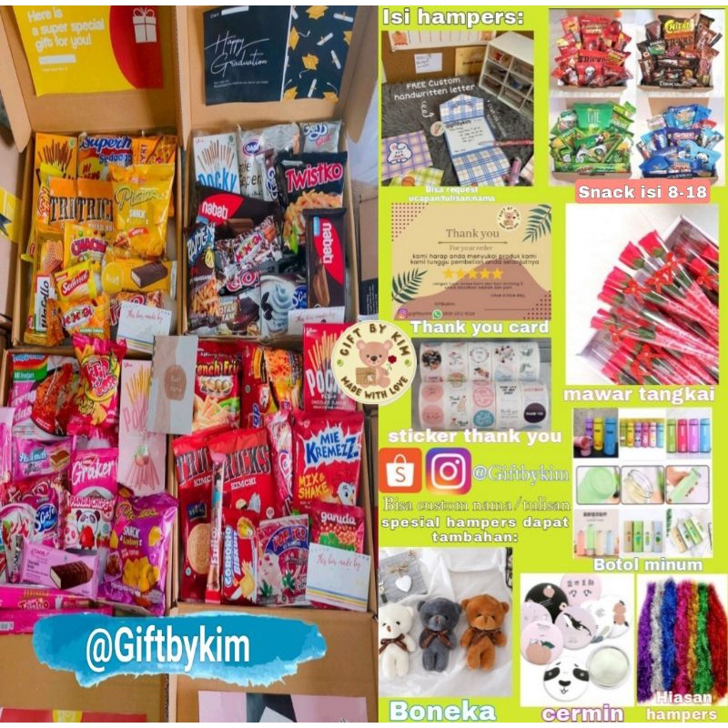 

Hampers/hampers sedang/kado/hadiah/gift/kado pacar/