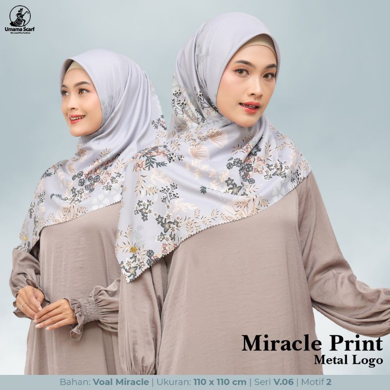 (SEGIEMPAT UMAMA MIRACLE PRINT METAL LOGO) •voal motif•miracle motif icon