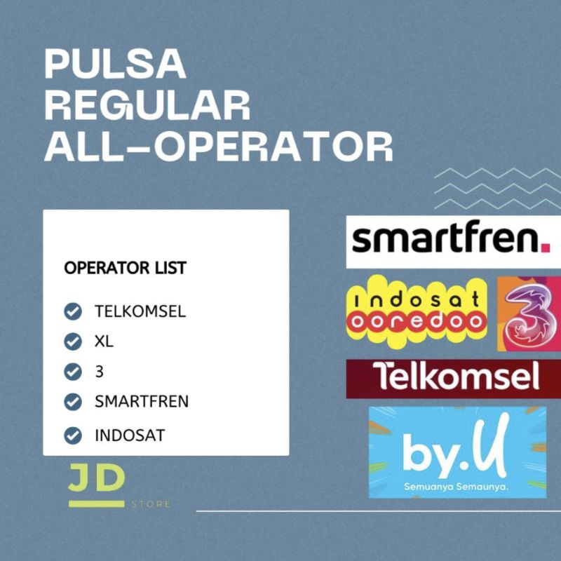 JUAL PULSA ALL OPERATOR MURAH MULAI DARI 5000