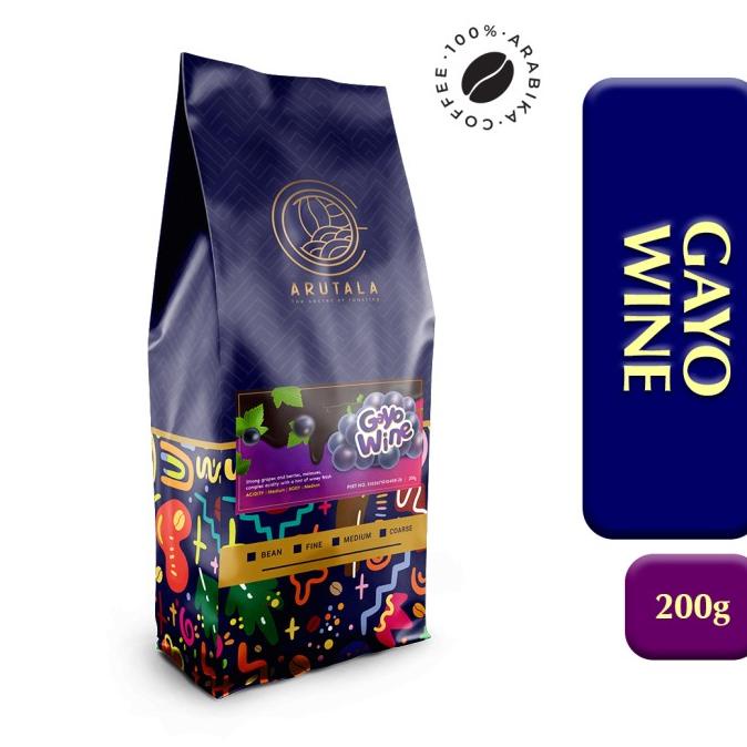 

Sale ARUTALA Kopi Arabika Gayo Wine 200 gram /KOPI RUBE/KOPI KAPAL API/KOPI SLB/KOPI BUBUK/KOPI GOOD DAY