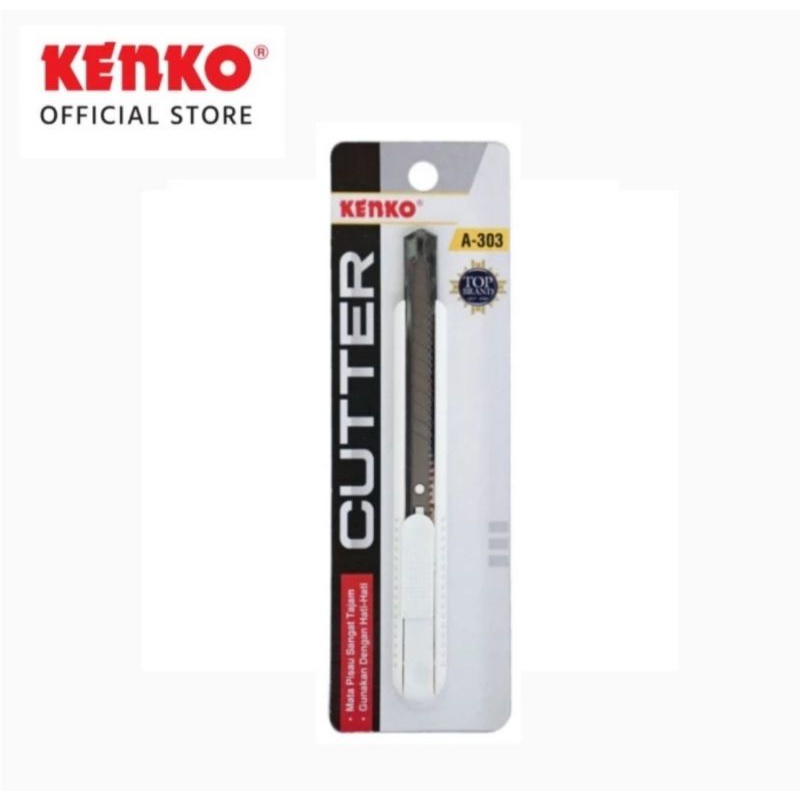 

KENKO CUTTER / PEMOTONG KERTAS A-303 ( 9 Mm Blade)