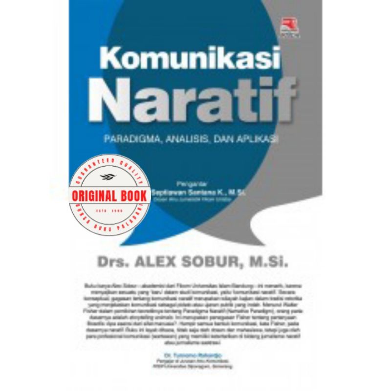 Komunikasi Naratif Paradigma, Analisis, dan Aplikasi
