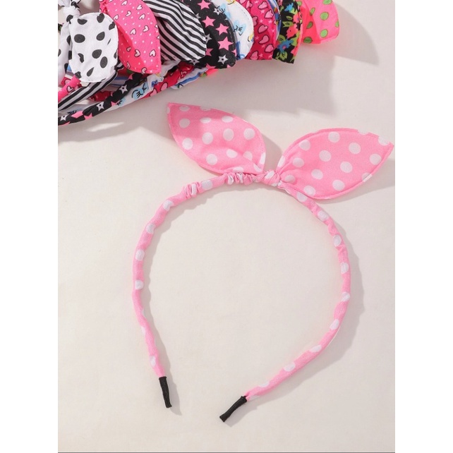 Bando Pita Chibi Import - Bando Bunny Headband - Bando Wanita Fashion Korea