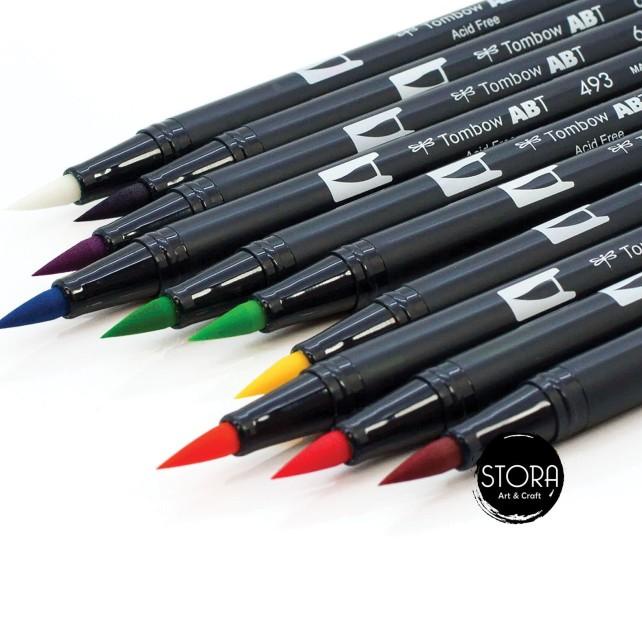 

Tombow Dual Brush Pen Set 10 - Bright Palette