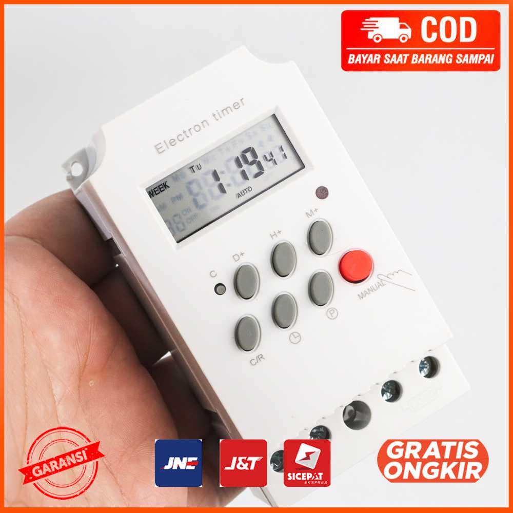 MCB Power Timer Programmable Time Switch Relay 25A 220V KG316TII