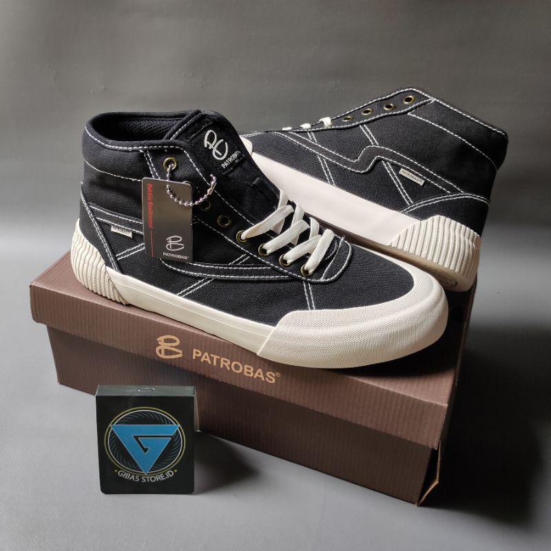 SEPATU BLACK WHITE ORIGINAL BRAND LOKAL SEPATU SEKOLAH SEPATU KASUAL