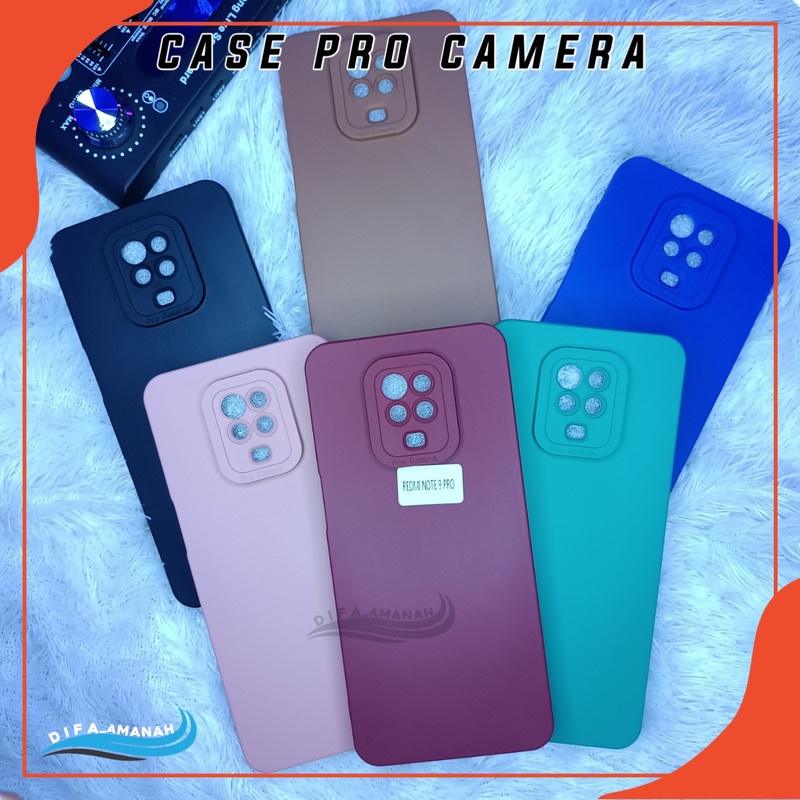 XIAOMI REDMI NOTE 9 PRO Softcase case pro camera macaron bahan tebal di jammin sesui foto master soft case pro camera