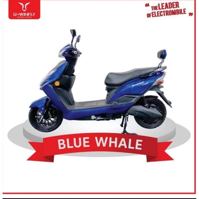 Sepeda Motor Listrik Seli EBike Uwinfly U Winfly Blue Whale Bluewhale