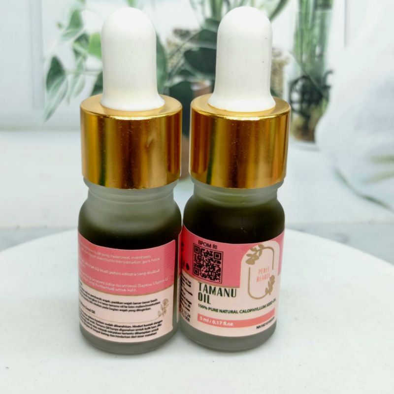 TAMANU OIL BY PERLE 2 UKURAN BEAUTE BEST SELLING FACEOIL BPOM