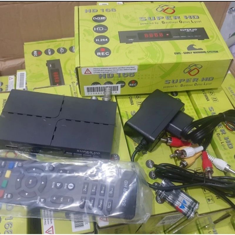 Set Top Box DVB T2 Super HD 168 Gol STB Super HD DVB-T2STB
