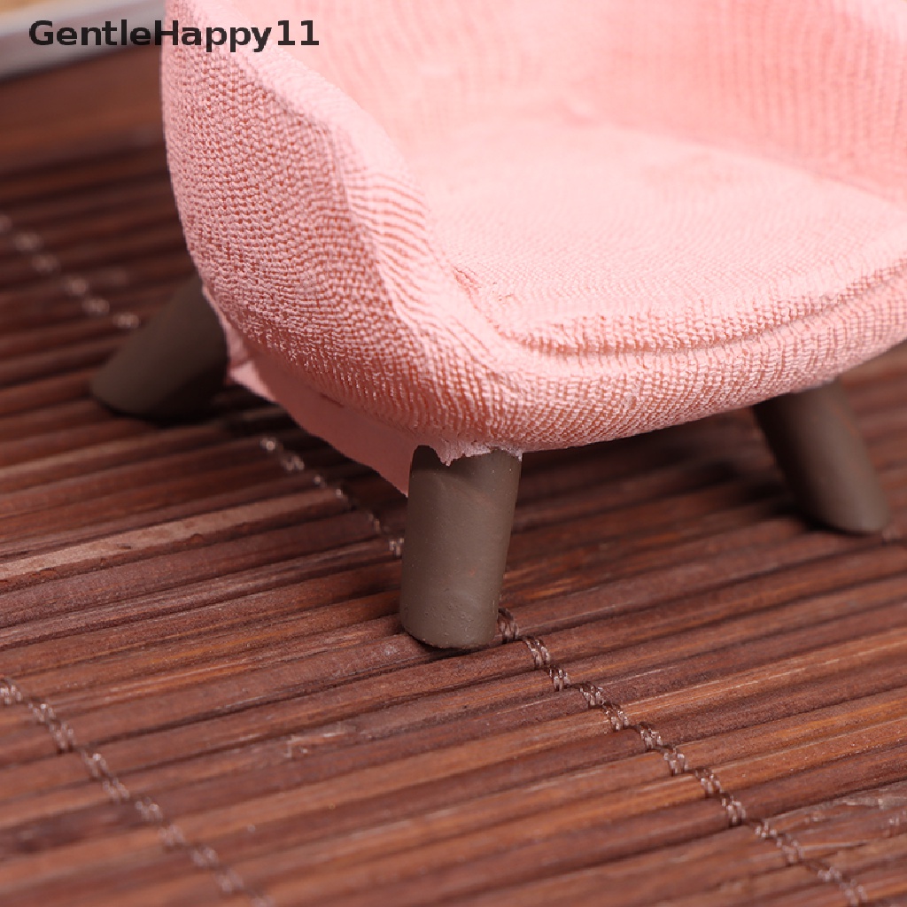 Gentlehappy Simulasi Mainan Model Furniture Kursi Sofa Stool Kecil Untuk Dekorasi Rumah Boneka id