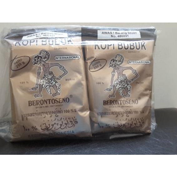

オ Kopi Bubuk Berontoseno Internasional 250 gram - 100% Kopi Murni ₿
