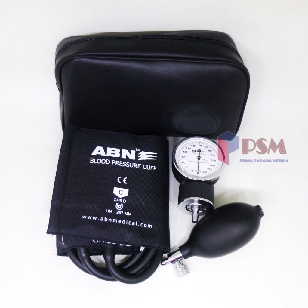 ABN Precision Aneroid Sphygmanometer / Tensimeter Jarum Manual Mobile