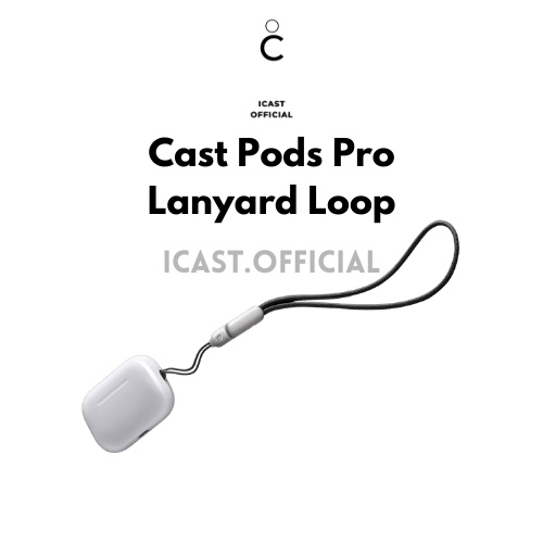 Cast Pods Pro 2nd Lanyard - Gantungan Airpods - Tali Airpods