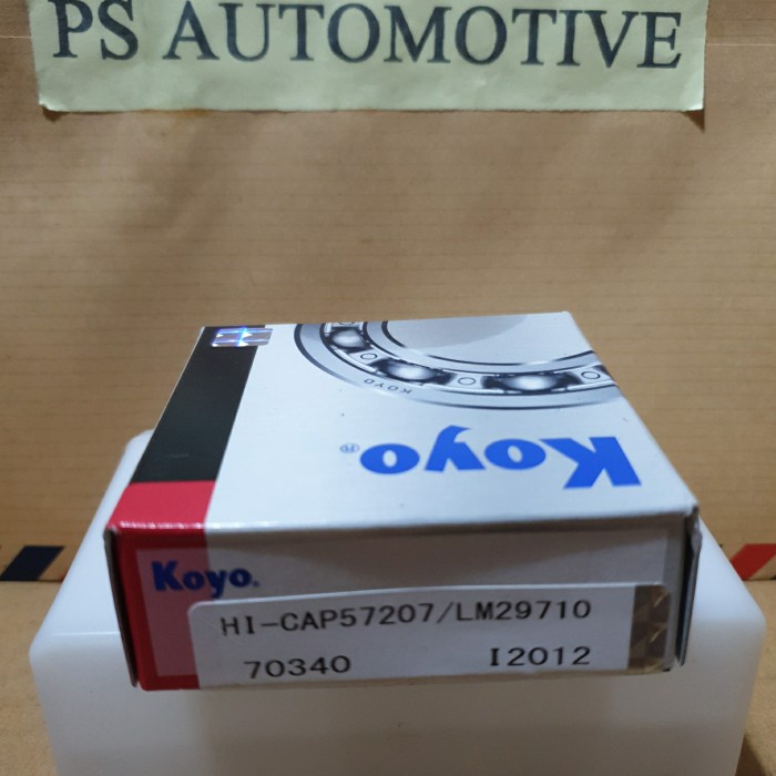 LAHER / BEARING 57207 / LM29710 KOYO JAPAN