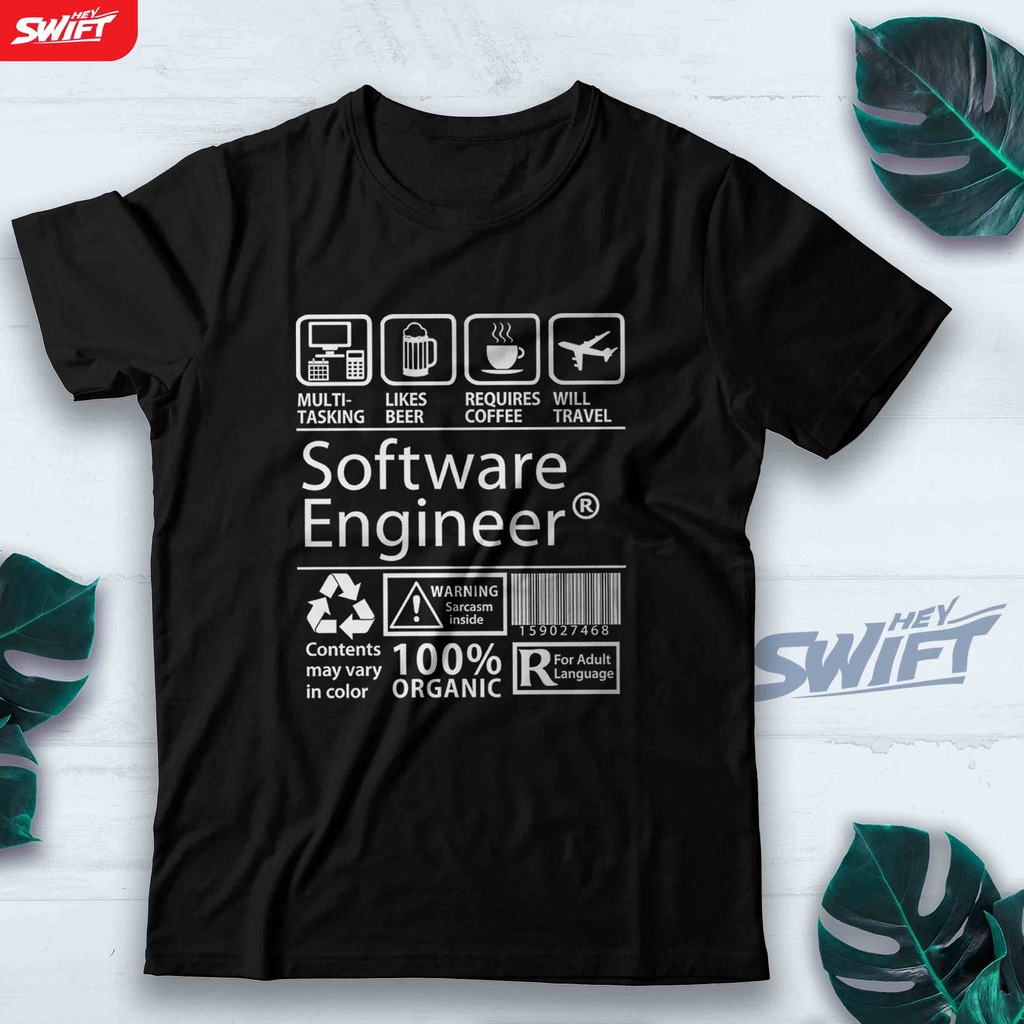 KAOS Software Engineer programmer developer python coding TSHIRT BAJU DISTRO