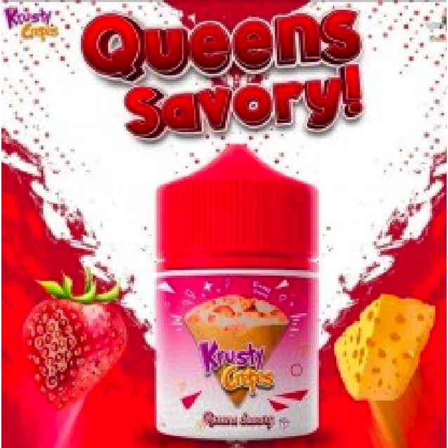 CAIRAN 60ML LIKUIDS KRUSTY CREPESS QUEEN SAVORY V5 TERBARU