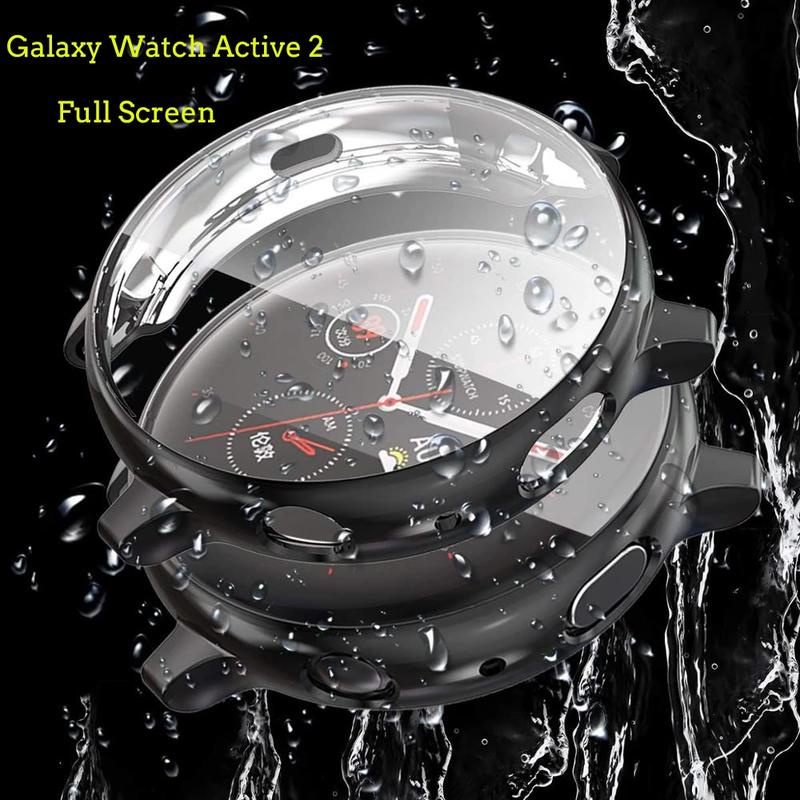 Case Pelindung Layar Bahan TPU Ukuran 40mm 44mm Untuk Samsung Galaxy Active 2 46mm Gear S3