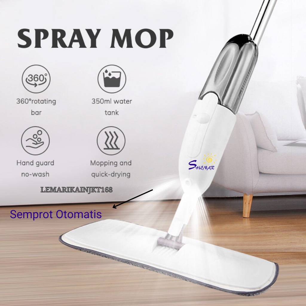 SHENAR- SPRAY MOP |ALAT PEL SEMPROT PRAKTIS HEMAT|ALAT PEL PRAKTIS/ALAT PEL TONGKAT TERLARIS|PEL MOP|PEL SEMPROT OTOMATIS|WATER SPRAY MOP  PEL SEMPROT OTOMATIS|Pelan simple