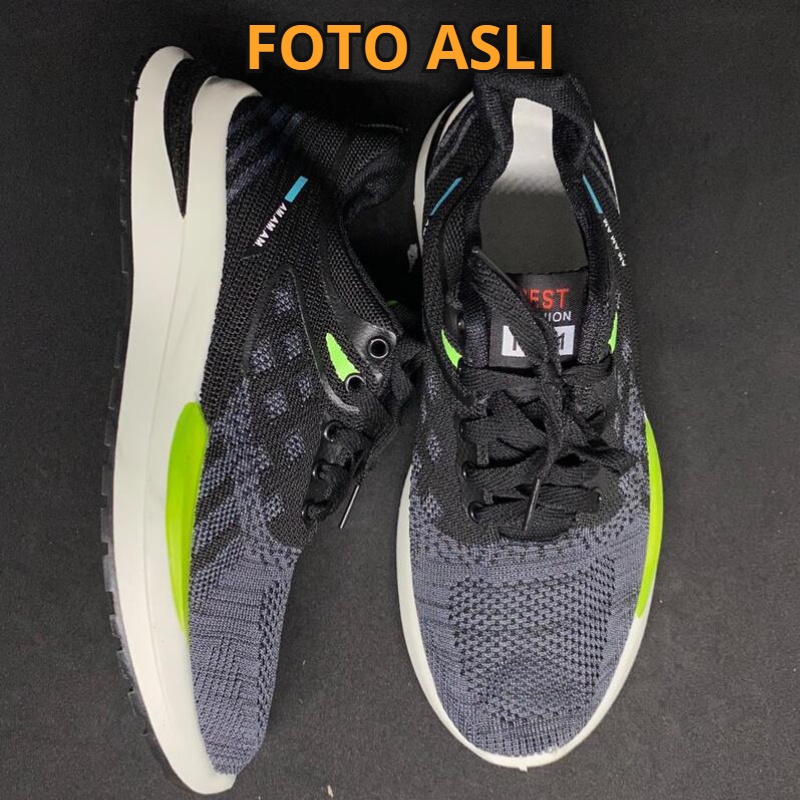 Sepatu Pria Sneakers Import - 116551 - Sepatu Olahraga Casual Sport Trendy Fashions Termurah