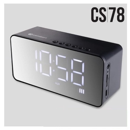 Comson CS78 Digital Clock Bluetooth Speaker Multifungsi