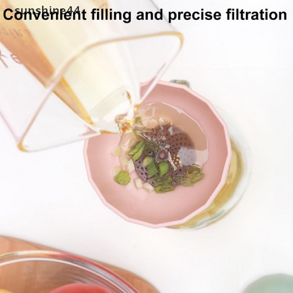 Sunshine Corong Filter Minyak / Wine Reusable Untuk Dapur