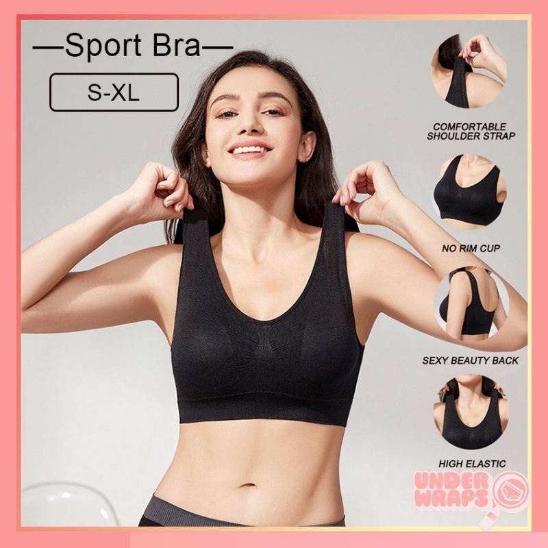 Sport Bra cepat kering Seamless Single Layer Sports Bra bra kebugaran elastis tinggi SP820