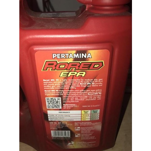 Oli Rored EPA 90 4 lt Pertamina -04465-