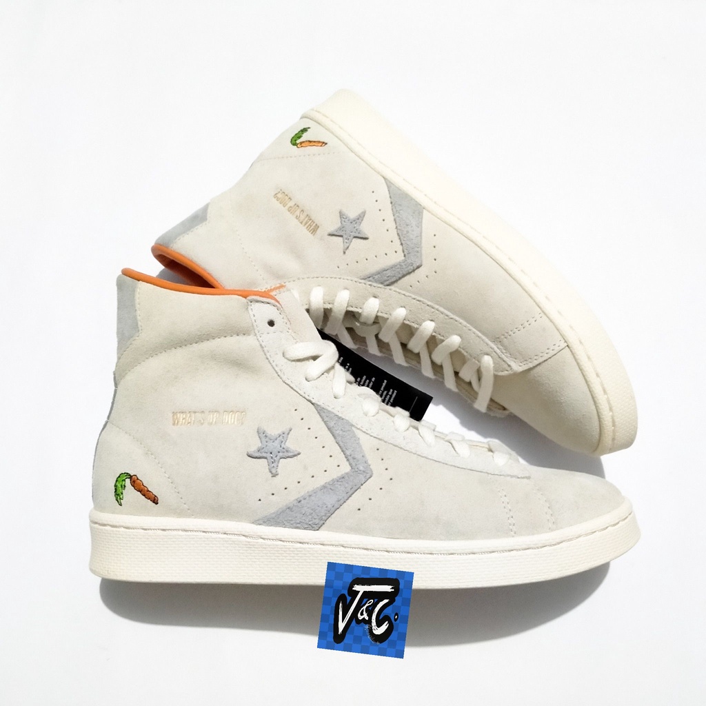 Sepatu Converse Pro Leather x Bugs Bunny Looney Tunes Hi Murah