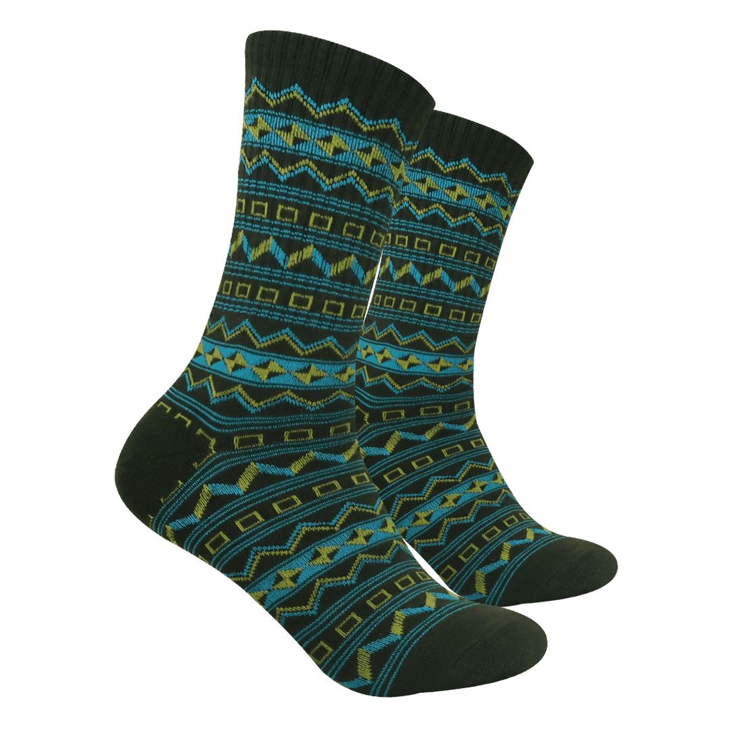 Kaos Kaki Motif Tribal / Pattern ( T9 )