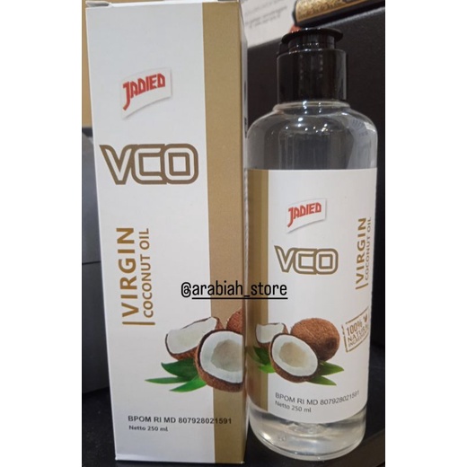 

Vco Jadied Minyak kelapa Murni 250ml Original Bpom Extra Virgin Coconut Oil