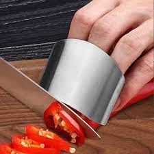 IKILOSHOP Pelindung Jari Dari Pisau Memasak Stainless Steel