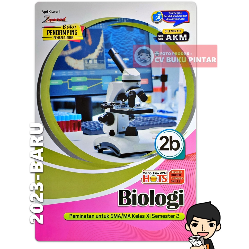 LKS BIOLOGI SMA/ MA KELAS XI 11 SEMESTER 2 K13 | Zamrud
