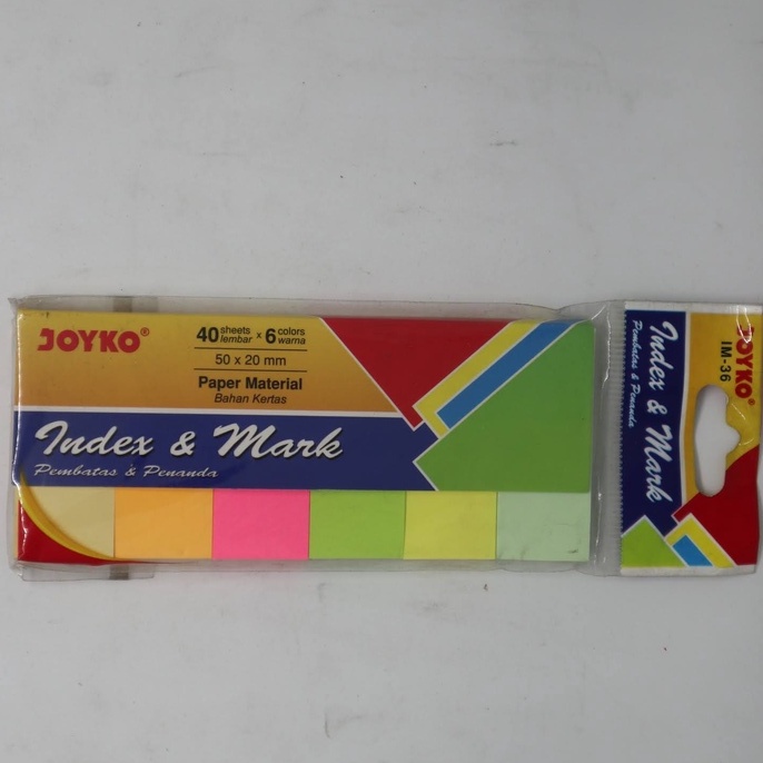 

(24 Set) Index & Marker Joyko IM-36