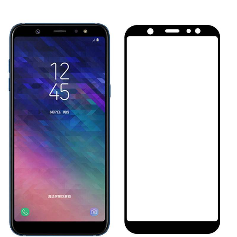 3pcs Pelindung Layar Tempered Glass 9D Untuk Samsung Galaxy A8 A51 A50s A6 A50 J7 A7 A71 A70 Plus 2018