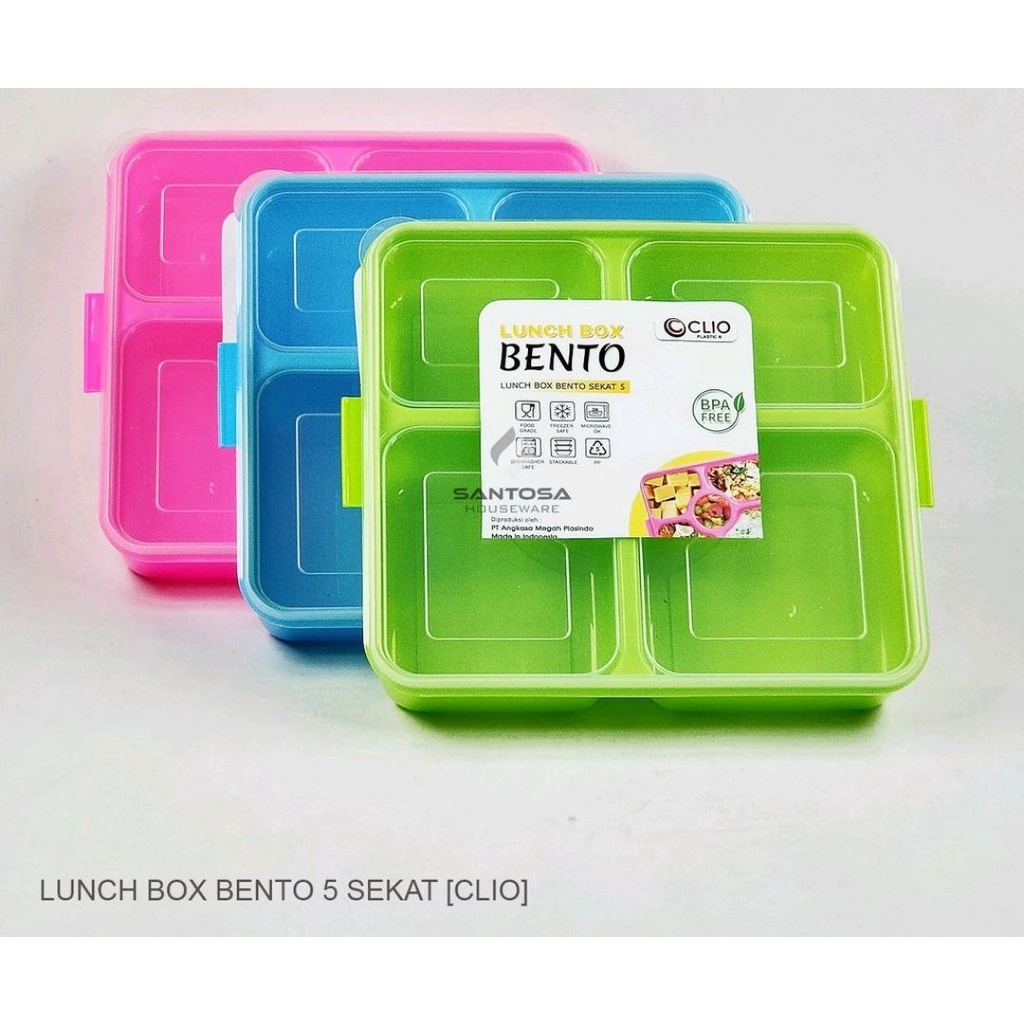 LUNCH BOX 5 SEKAT / BENTO 5 SEKAT [gerai]