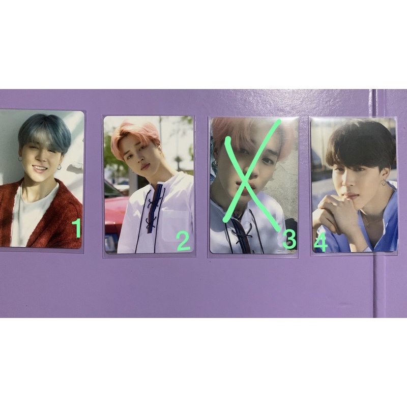 JIMIN DICON 101 OFFICIAL Photocard