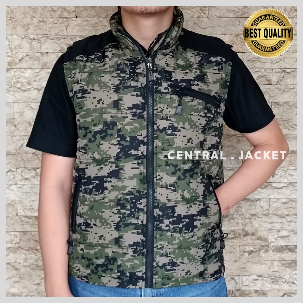 ROMPI PARASUT PRIA MOTIF LORENG ARMY -  ROMPI MOTOR PRIA