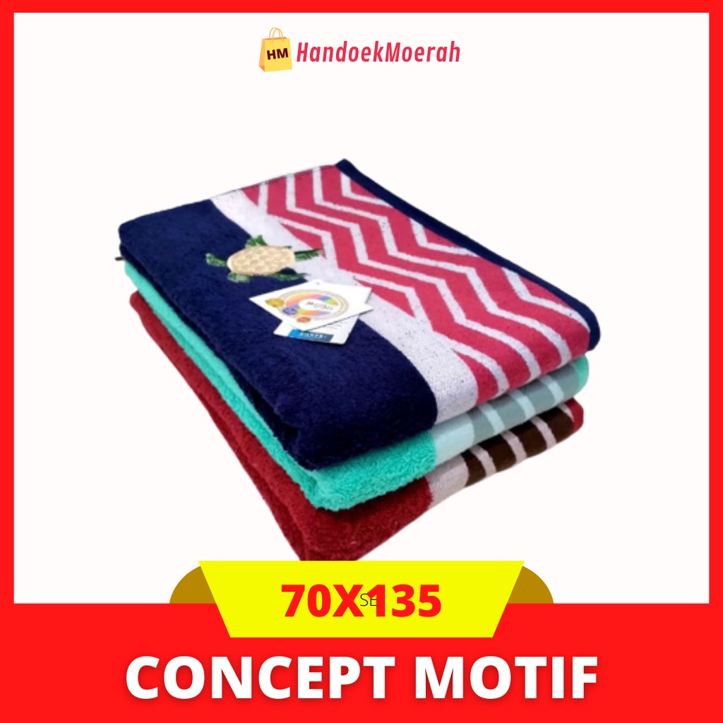 Handuk Mandi Dewasa Terry Palmer Murah / Towel Concept Enchanted Motif 11704 70x135