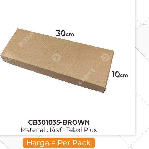 

CB301035 - cake box. brownies box. kotak kue. packaging.