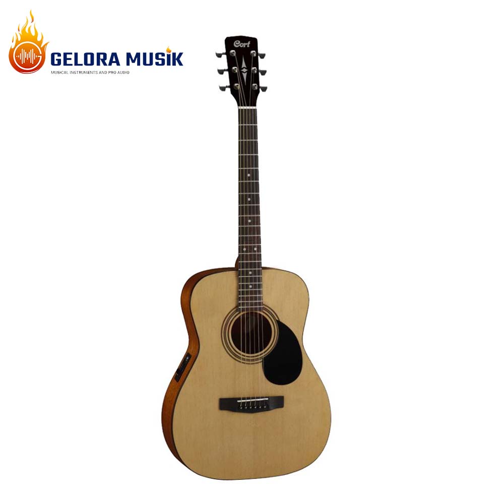 Gitar Akustik Elektrik Cort AF-510E-OP W/Bag