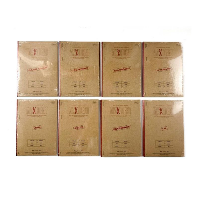 STRAY KIDS Mini Album - MAXIDENT (CASE Ver.)