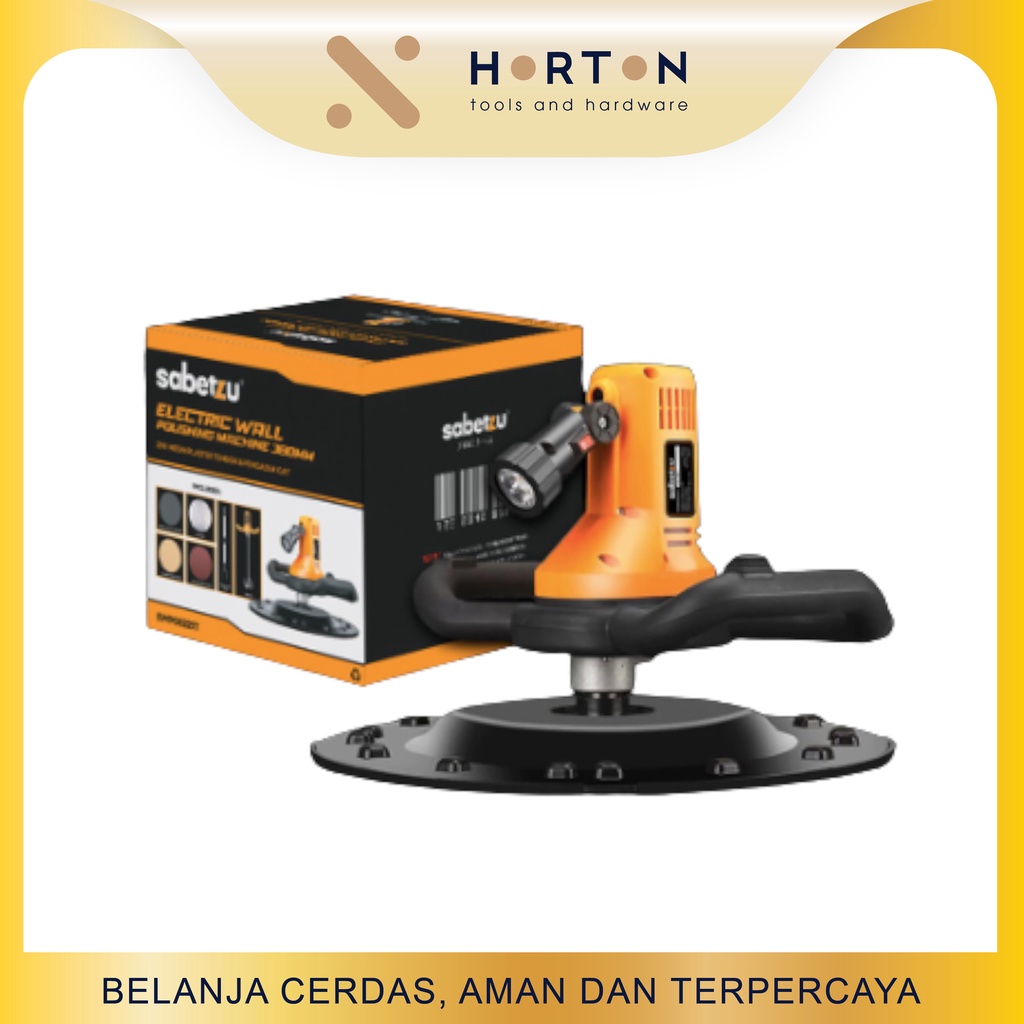 Mesin Acian Plester Poles Lantai Dinding Pengaduk Semen Cat SABETZU