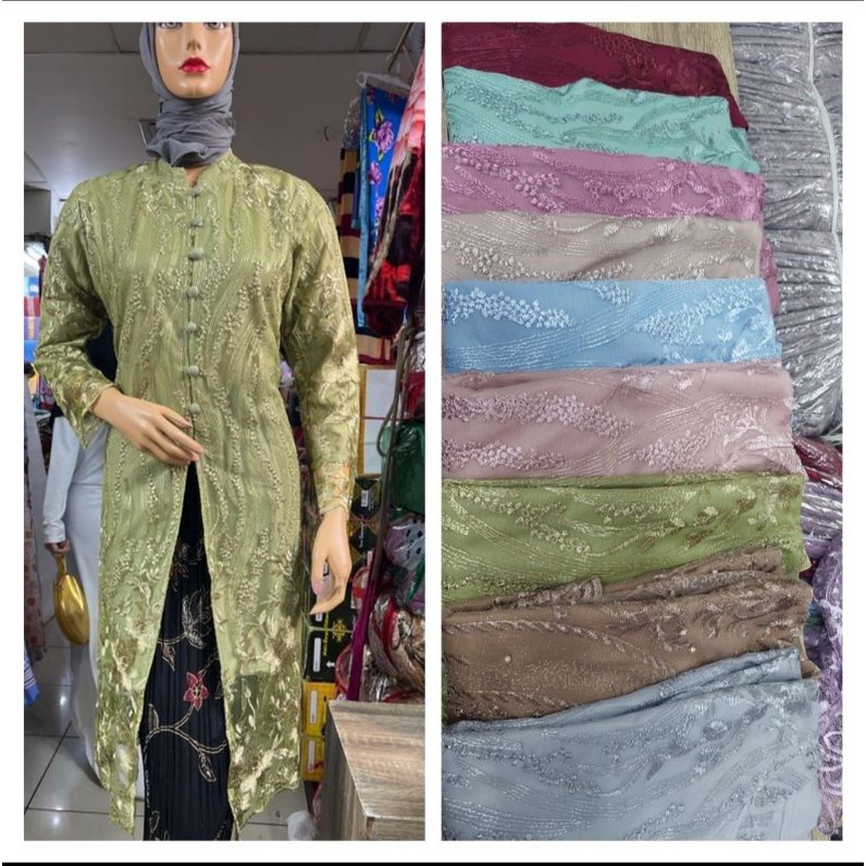 KEBAYA TUNIK TILLE KANCING SERIBU BUSUI FRENDLY TERBARU| KEBAYA KONDANGAN| KEBAYA| SET TUNIK BUSUI FRENDLY| SET KEBAYA PESTA| KEBAYA WISUDA| SET KEBAYA BRUKAT| STELAN TUNIK WANITA| KEBAYA FAVORITE