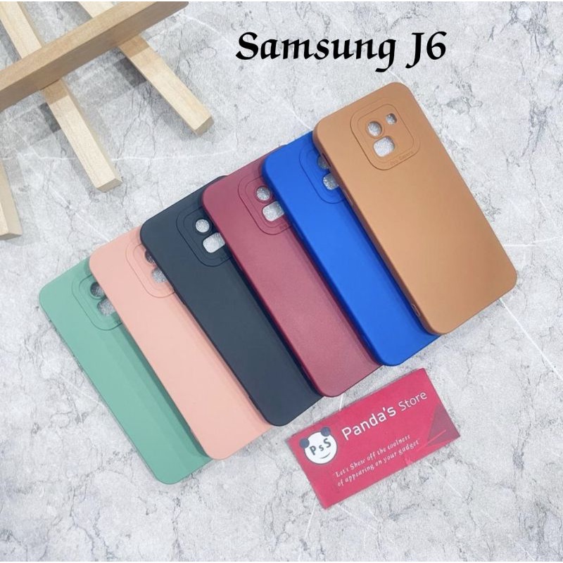 Softcase Pro Camera Samsung J6 Candy Case Full Color 3D Silikon TPU