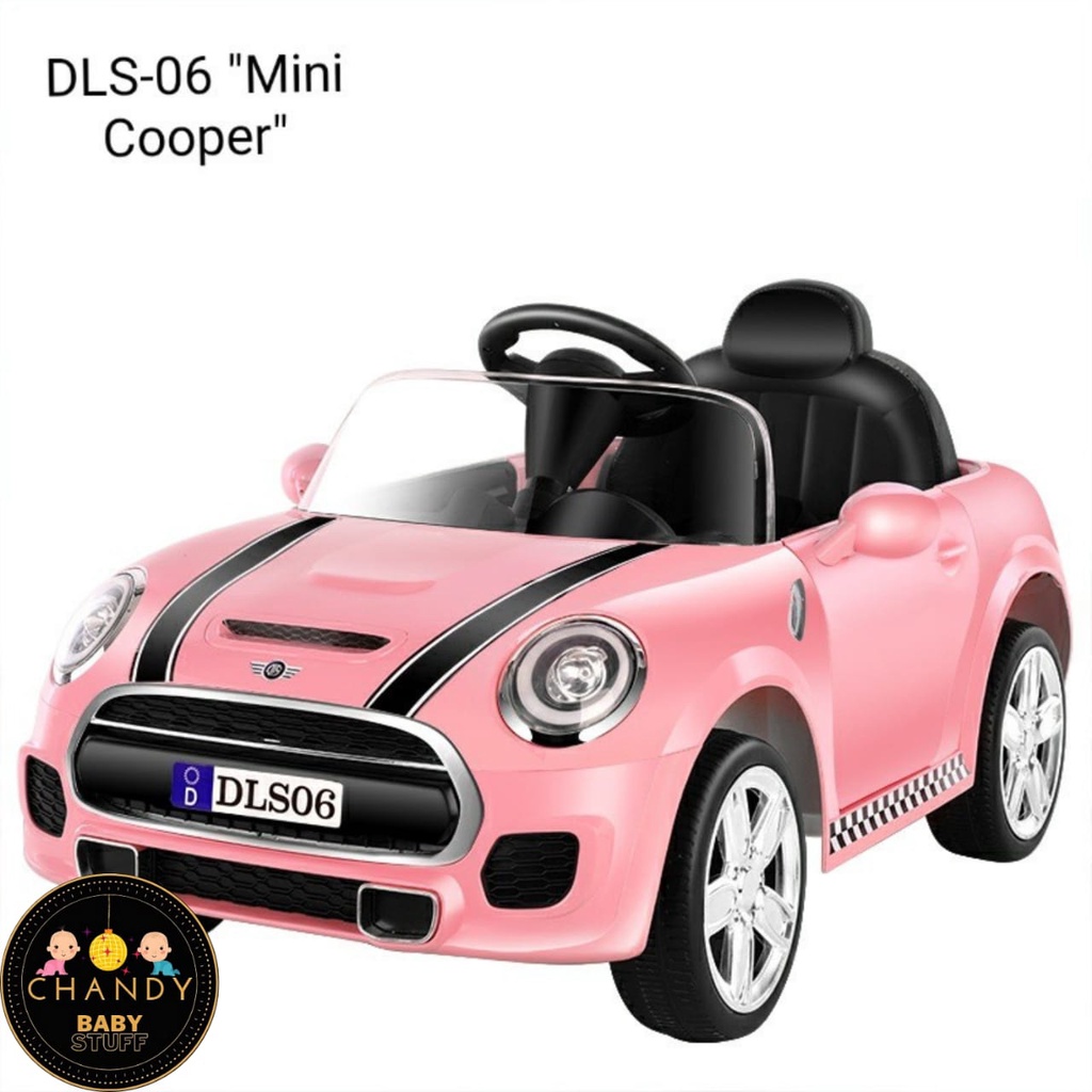 MAINAN ANAK MOBIL AKI MINI COOPER YUKITA DLS 06