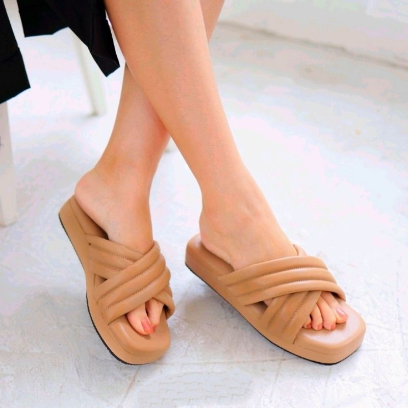 sandal wedges sandal wanita sandal silang b3
