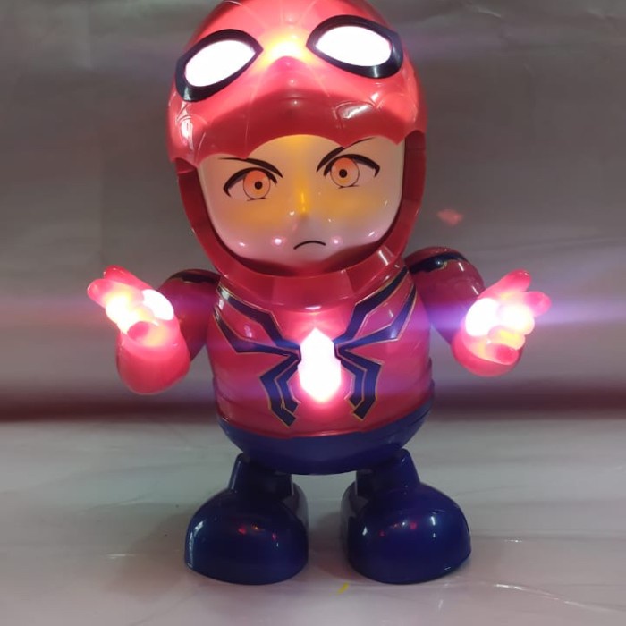 DANCE HERO SPIDERMAN ROBOT JOGET ROBOT DANSA